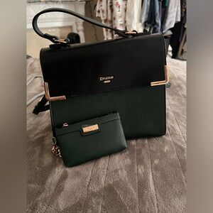 Black and green Dune bag